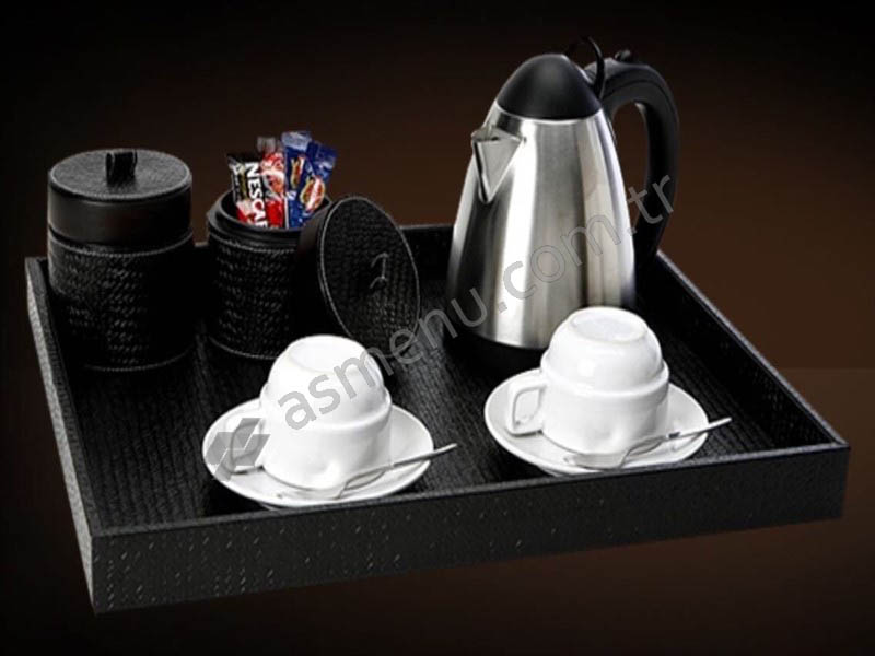 otel oda kettle tepsisi